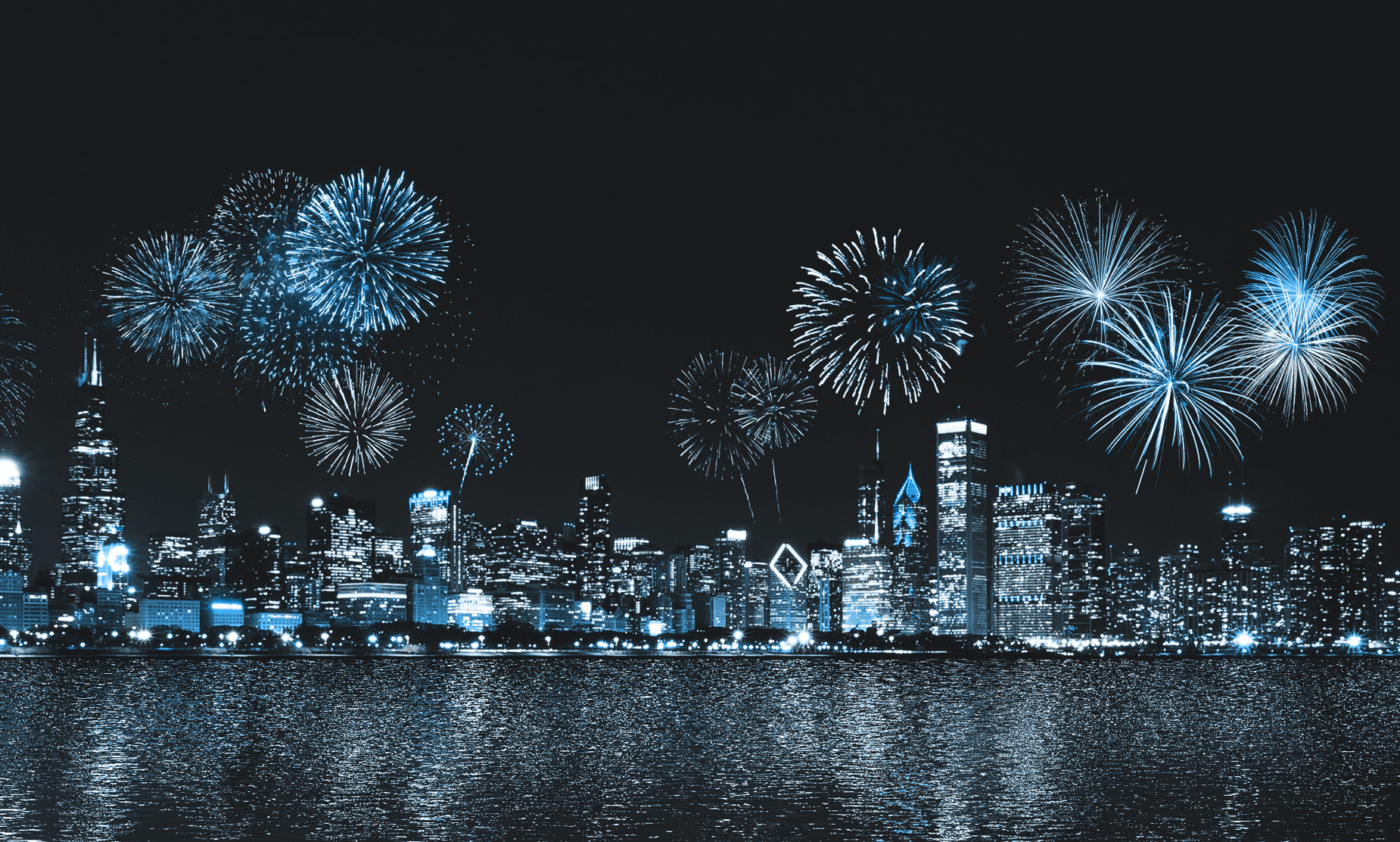 Fireworks in the City