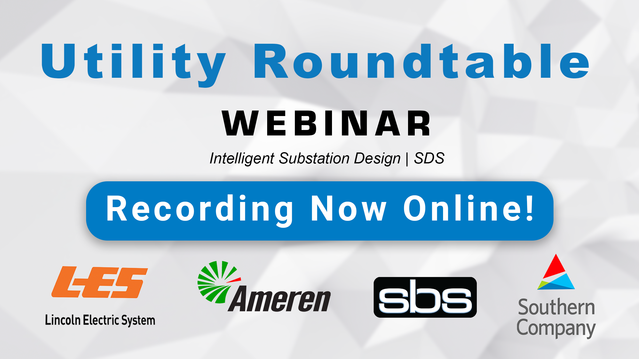 Utility Roundatble Webinar