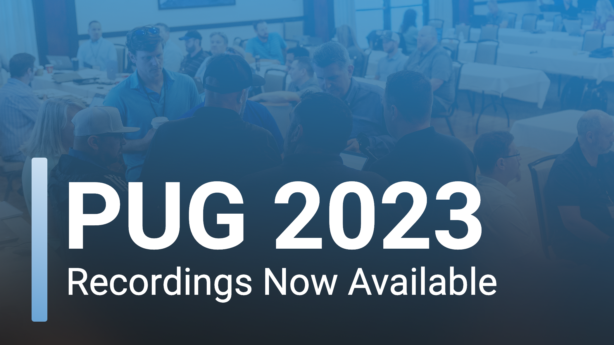 The PUG 2023 Recordings Are Now Available